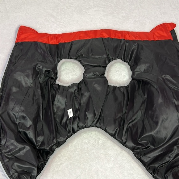 Winter Dog Coat 2XL Red and Gray - Picture 7 of 8